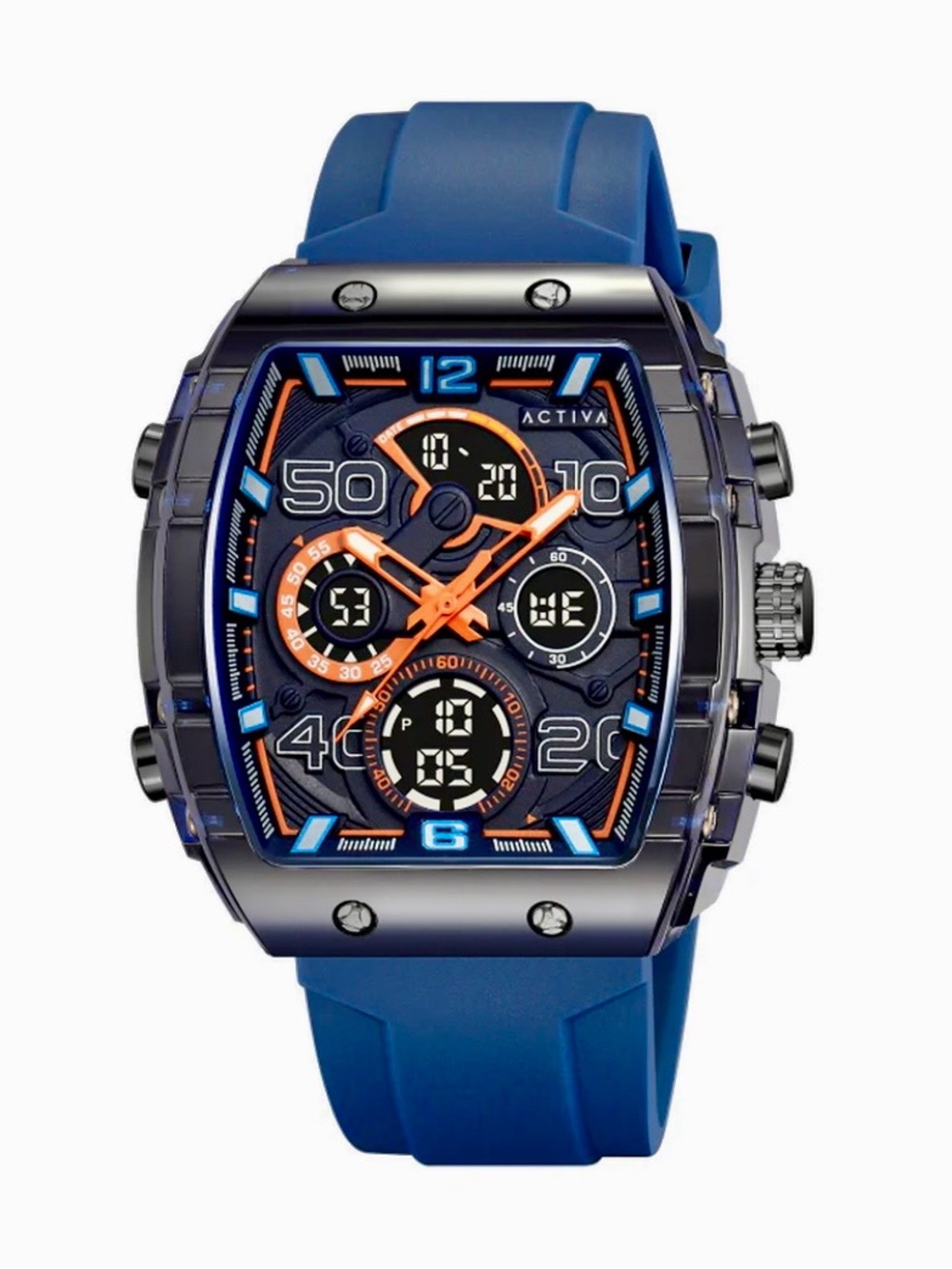 ACW8109-005 - Activa X Invicta Digital Essentials Men’s Watch - 45mm, Dark Blue
